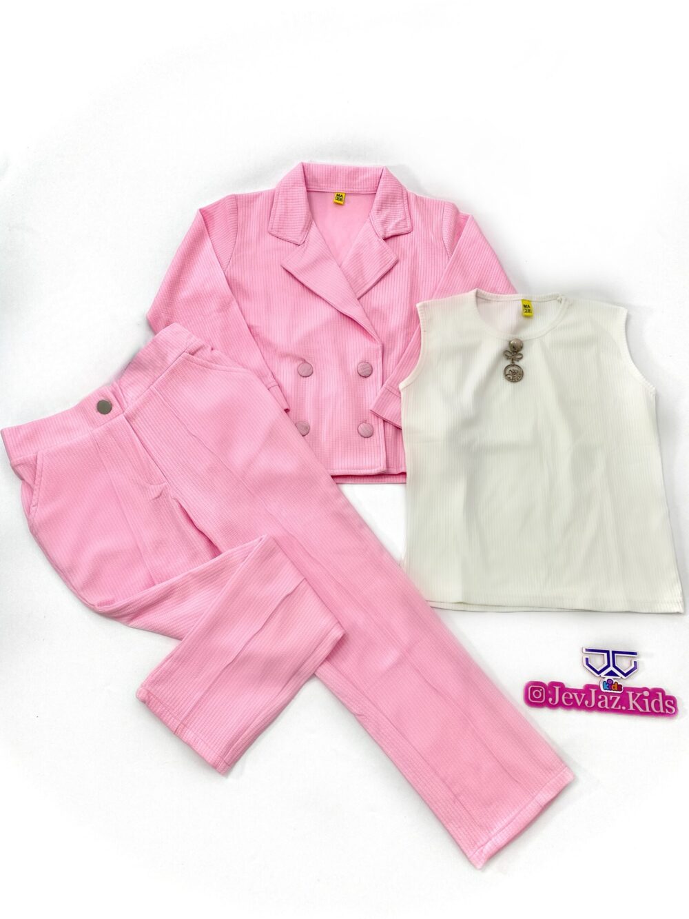 3PCS, JACKET, TROUSER & TOP