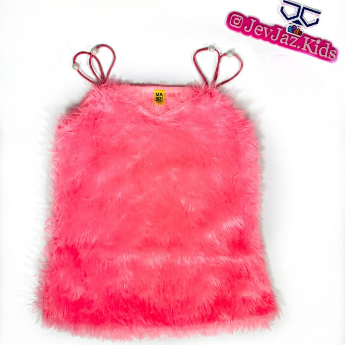 PINK FUR TOP