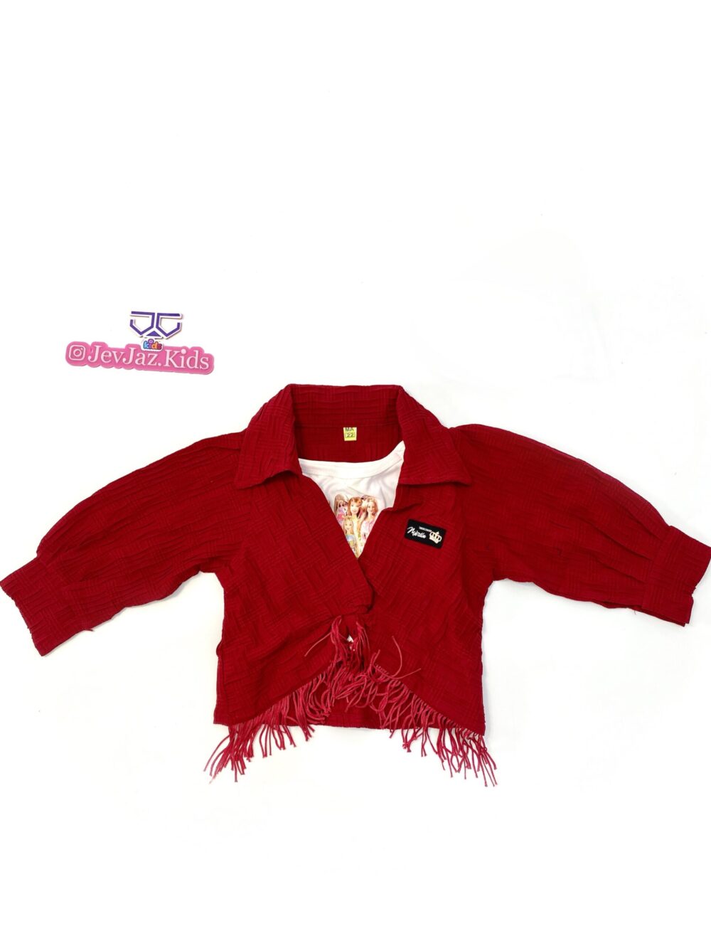 2PCS WINE TOP WITH WHITE INNER
