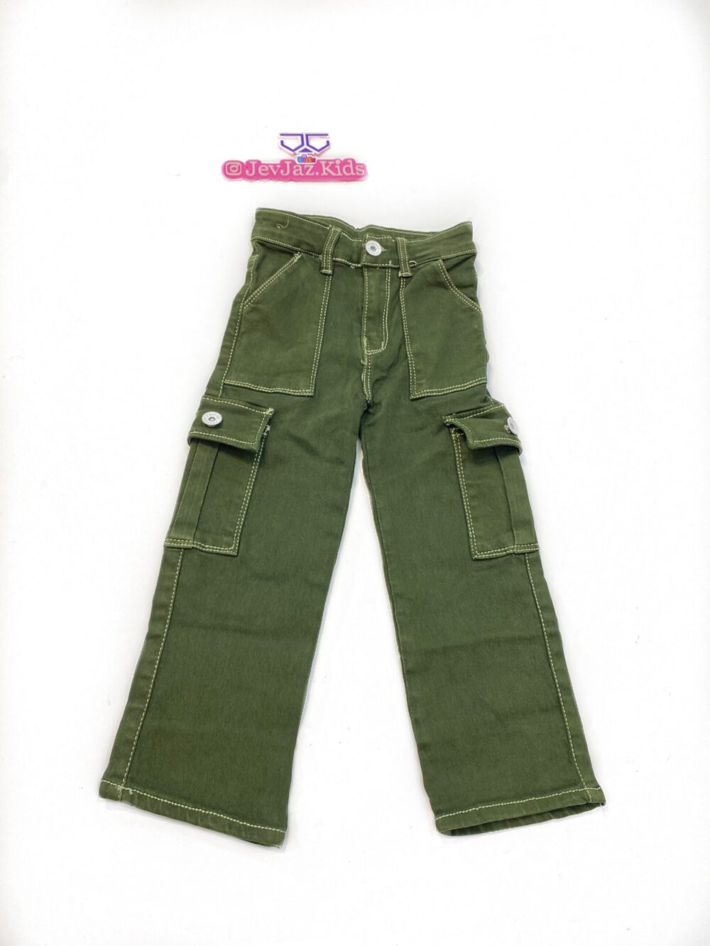 CARGO ARMY GREEN DENIM