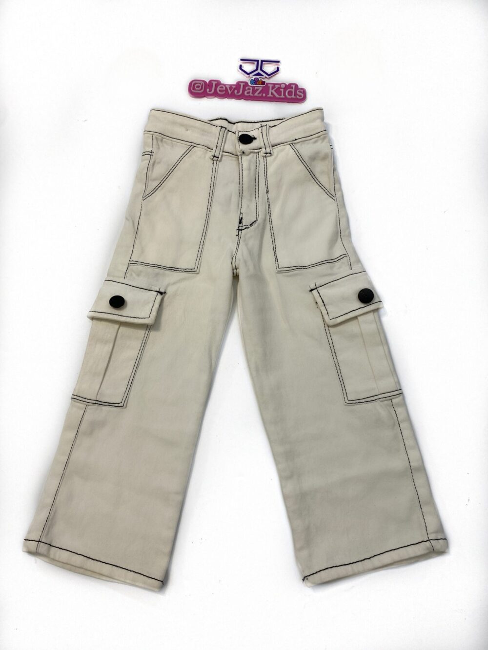 CARGO OFF-WHITE DENIM