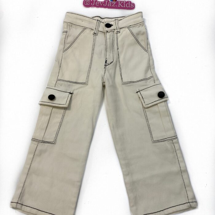 CARGO OFF-WHITE DENIM