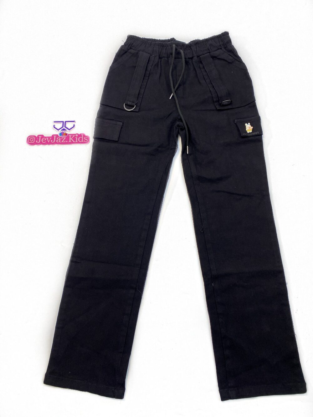 CARGO DENIM BLACK (TOY POCKET)