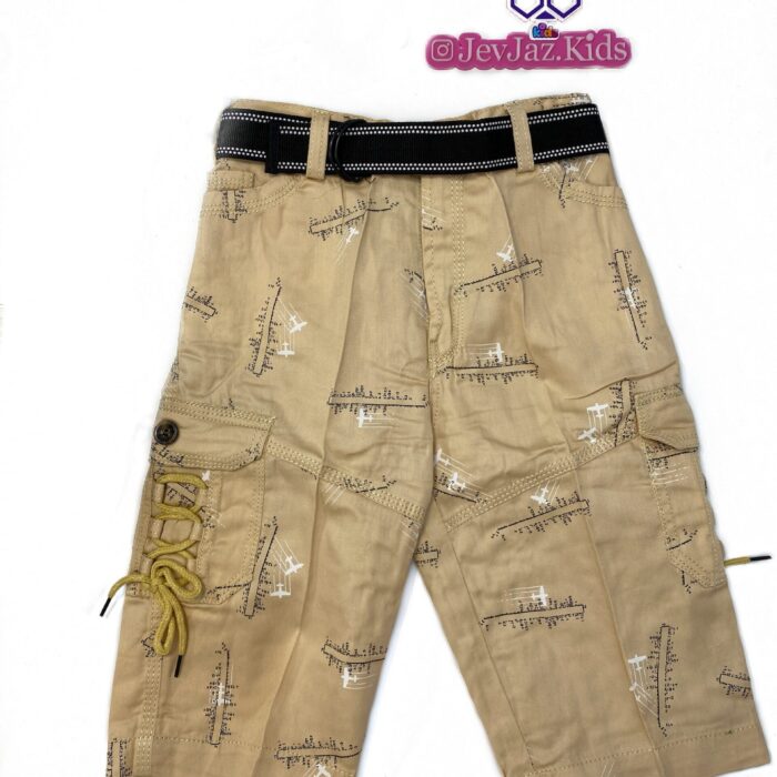 3 QUARTER SHORT WITH BELT (Carton)