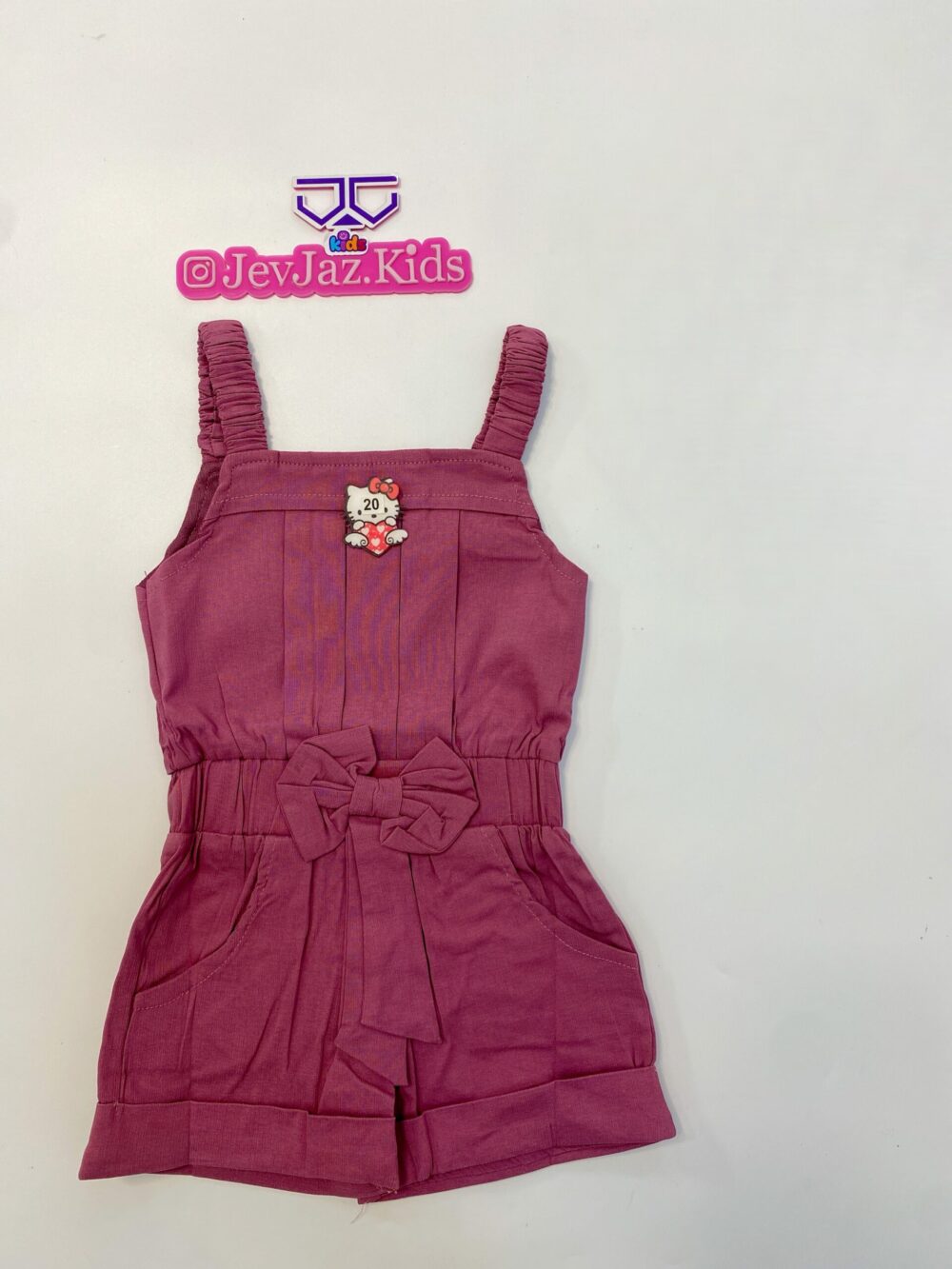 HELLO KITTY ROMPER (Magenta)