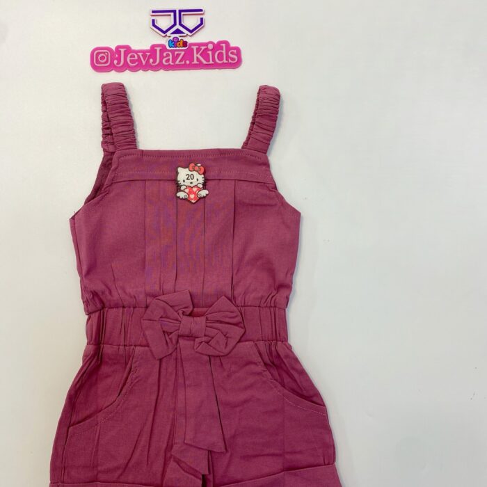 HELLO KITTY ROMPER (Magenta)