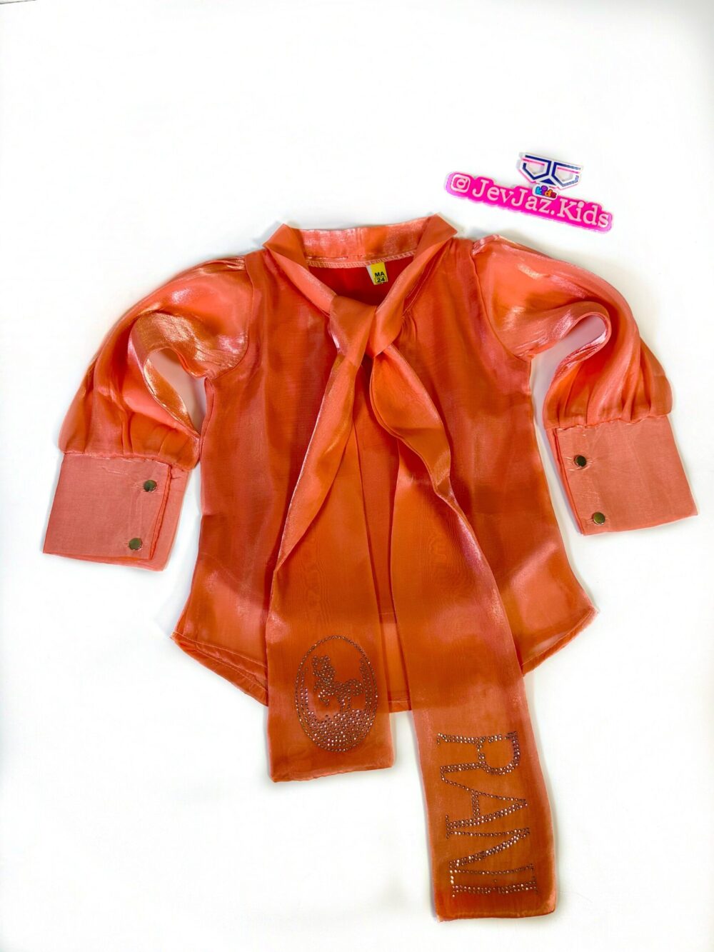 ORGANZA BOW TOP