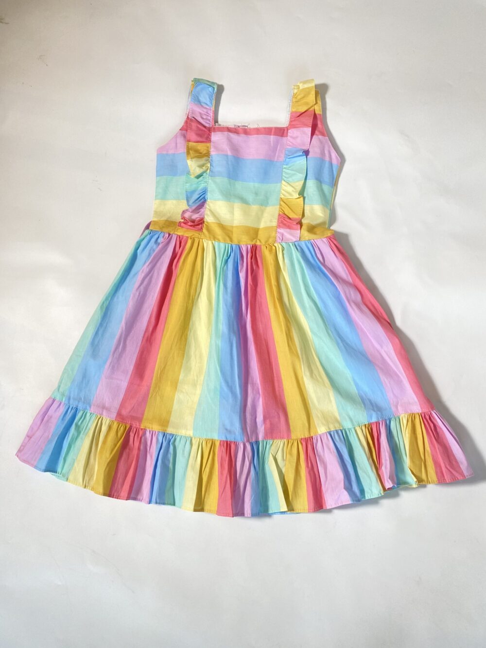 MULTICOLOURED CHECK DRESS