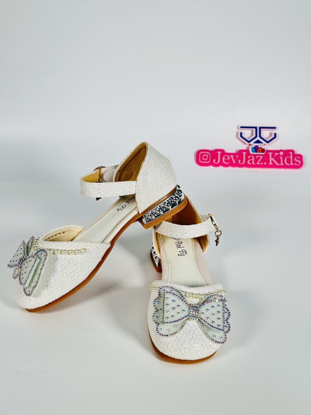 BEAUTIFUL SHINNY SHOES "White"