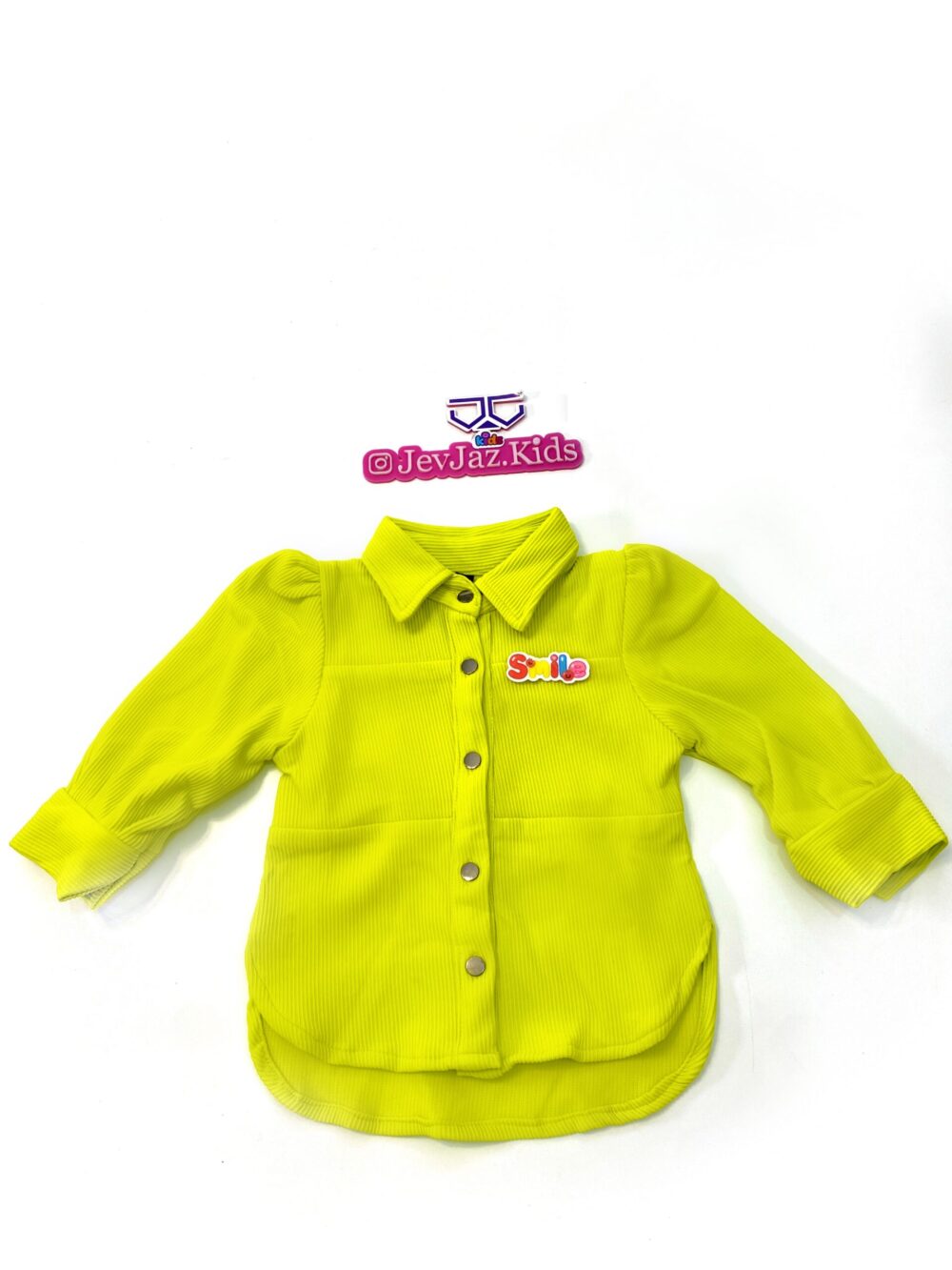 LEMON GREEN TOP "SMILE"