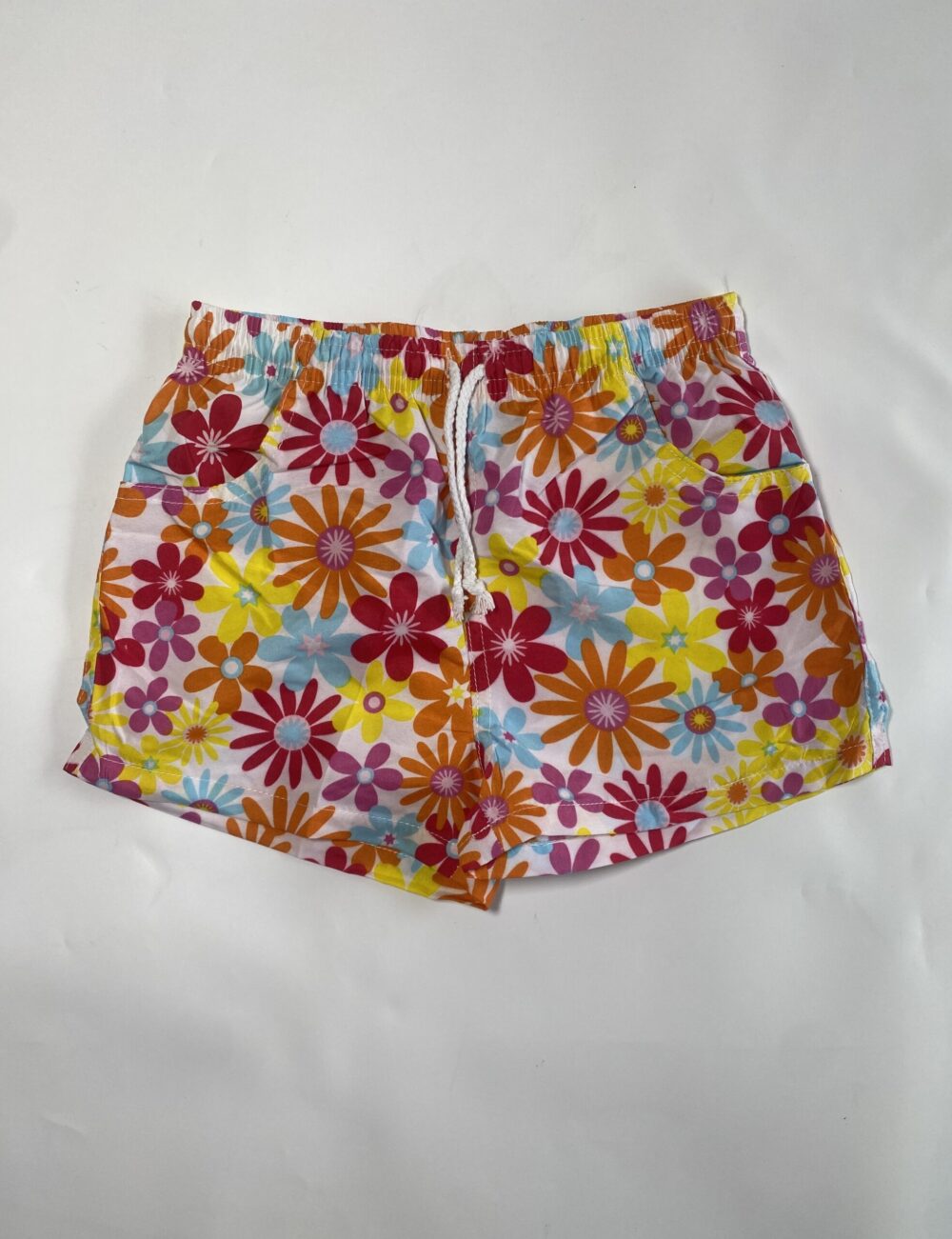 MULTICOLOURED FLORA SWIM SHORT