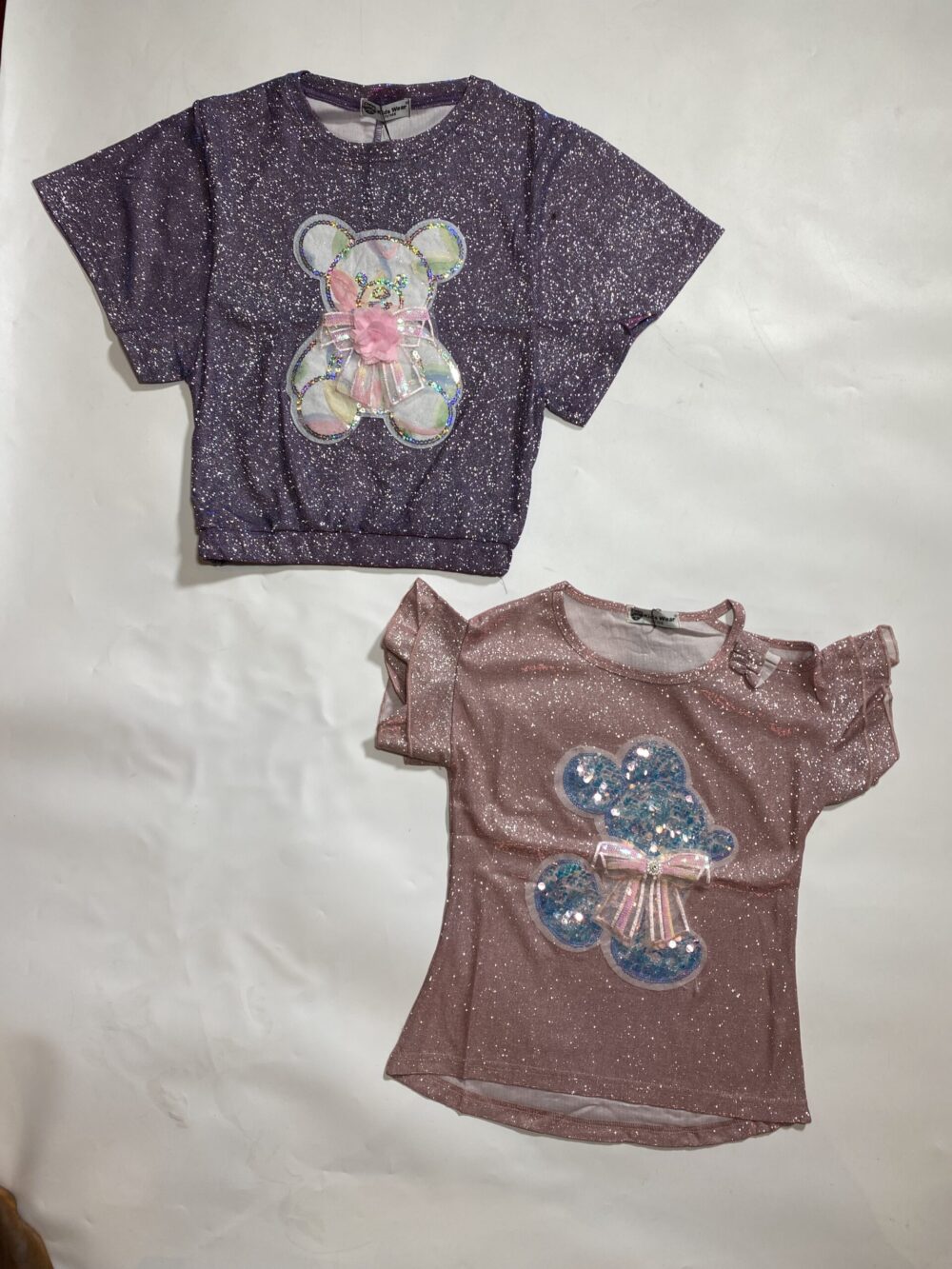 SHINNY BEAR TOP (PURPLE) - Image 2