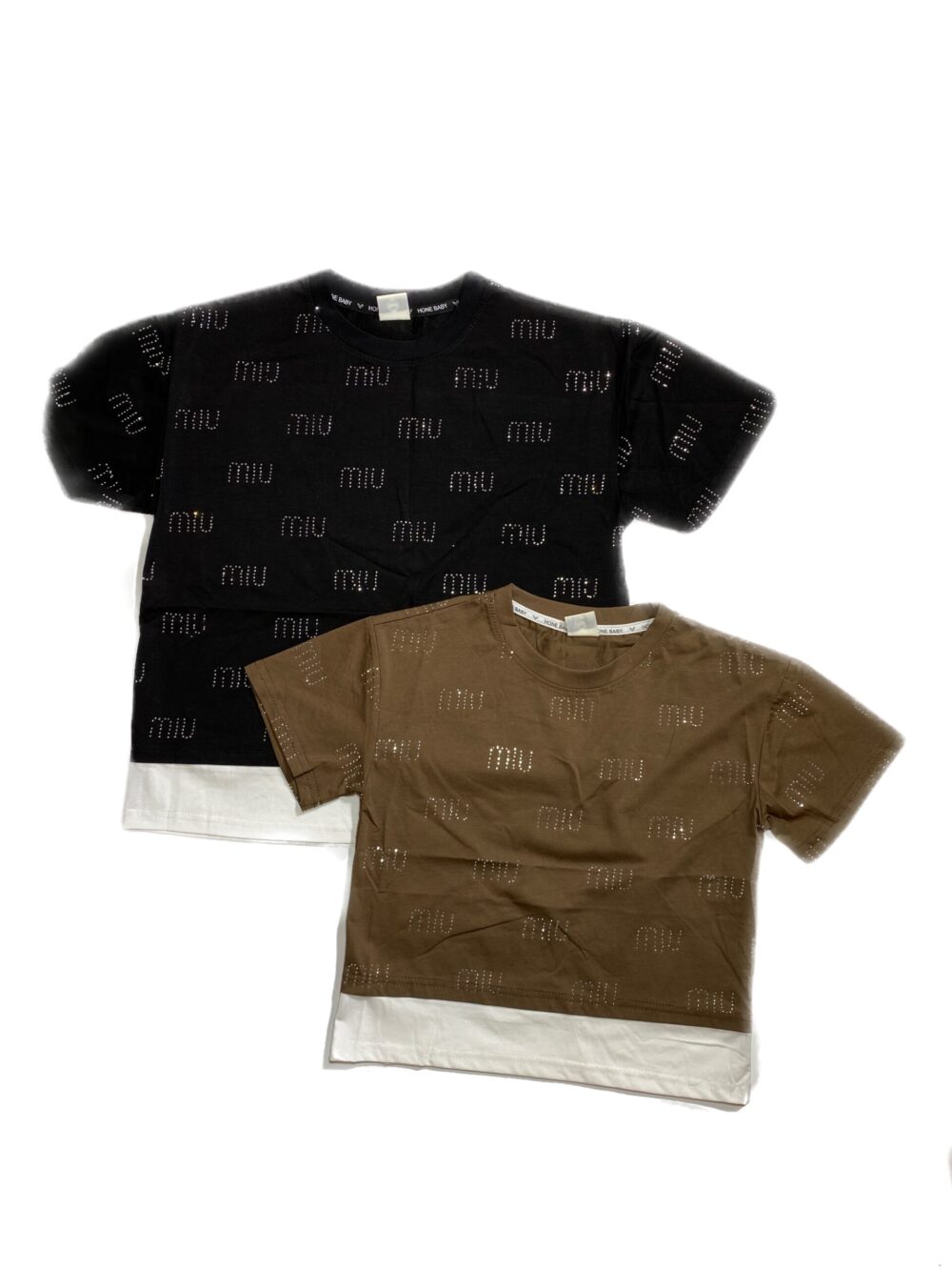 MIU MIU STONED SHIRTS BROWN - Image 2