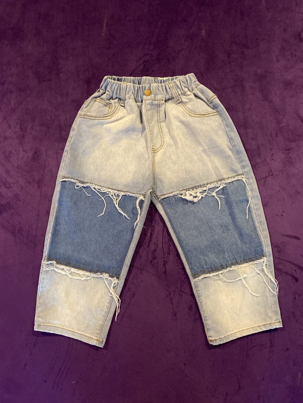 RIPPED DENIM JEANS