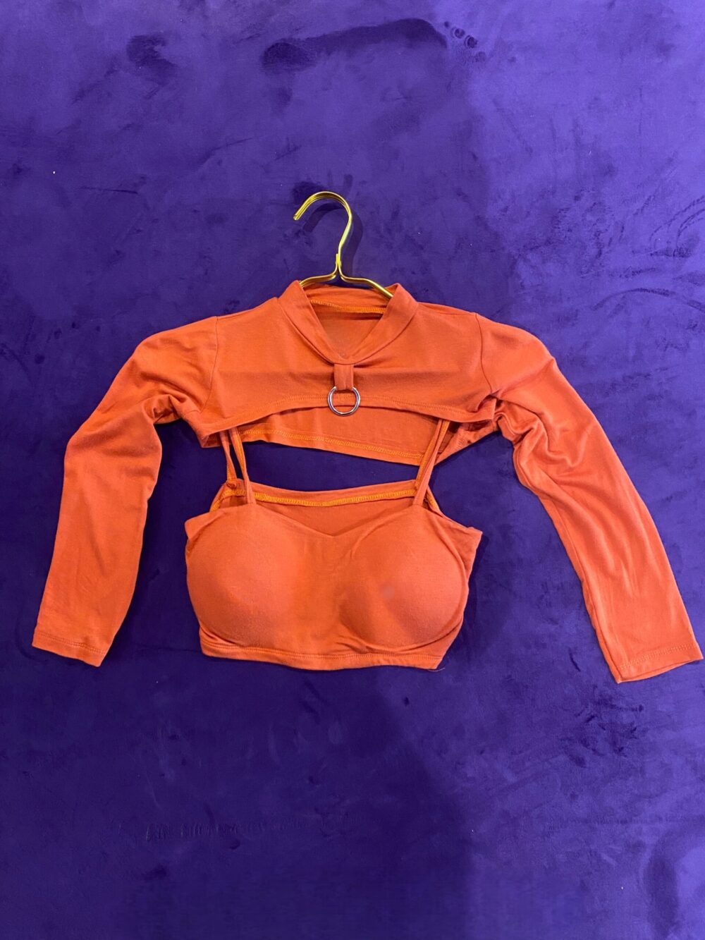 2PCS BRA CROP TOP WITH LONG SLEEVE - Image 5