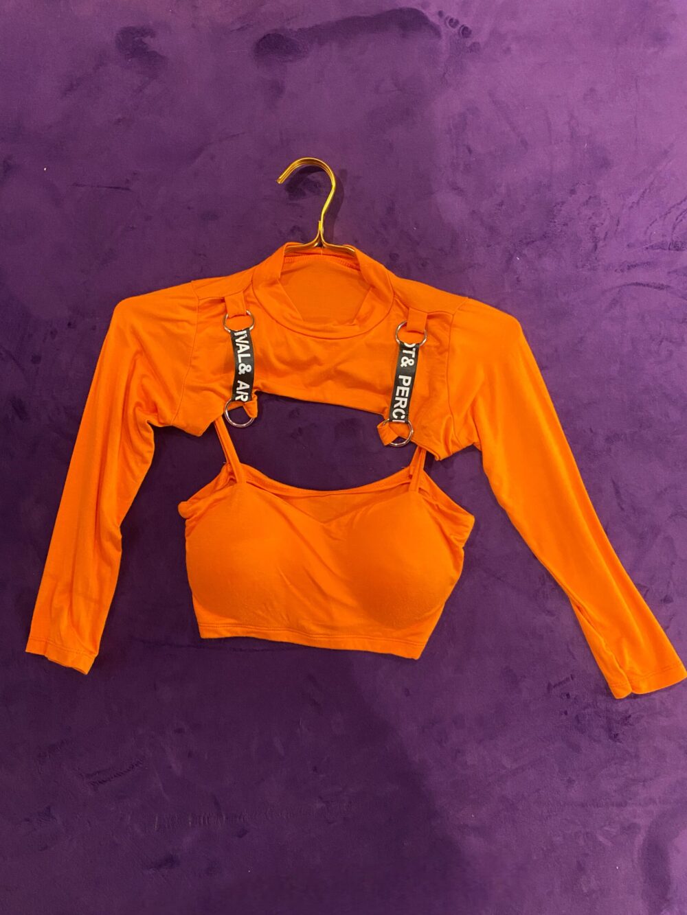 2PCS BRA CROP TOP WITH LONG SLEEVE - Image 6
