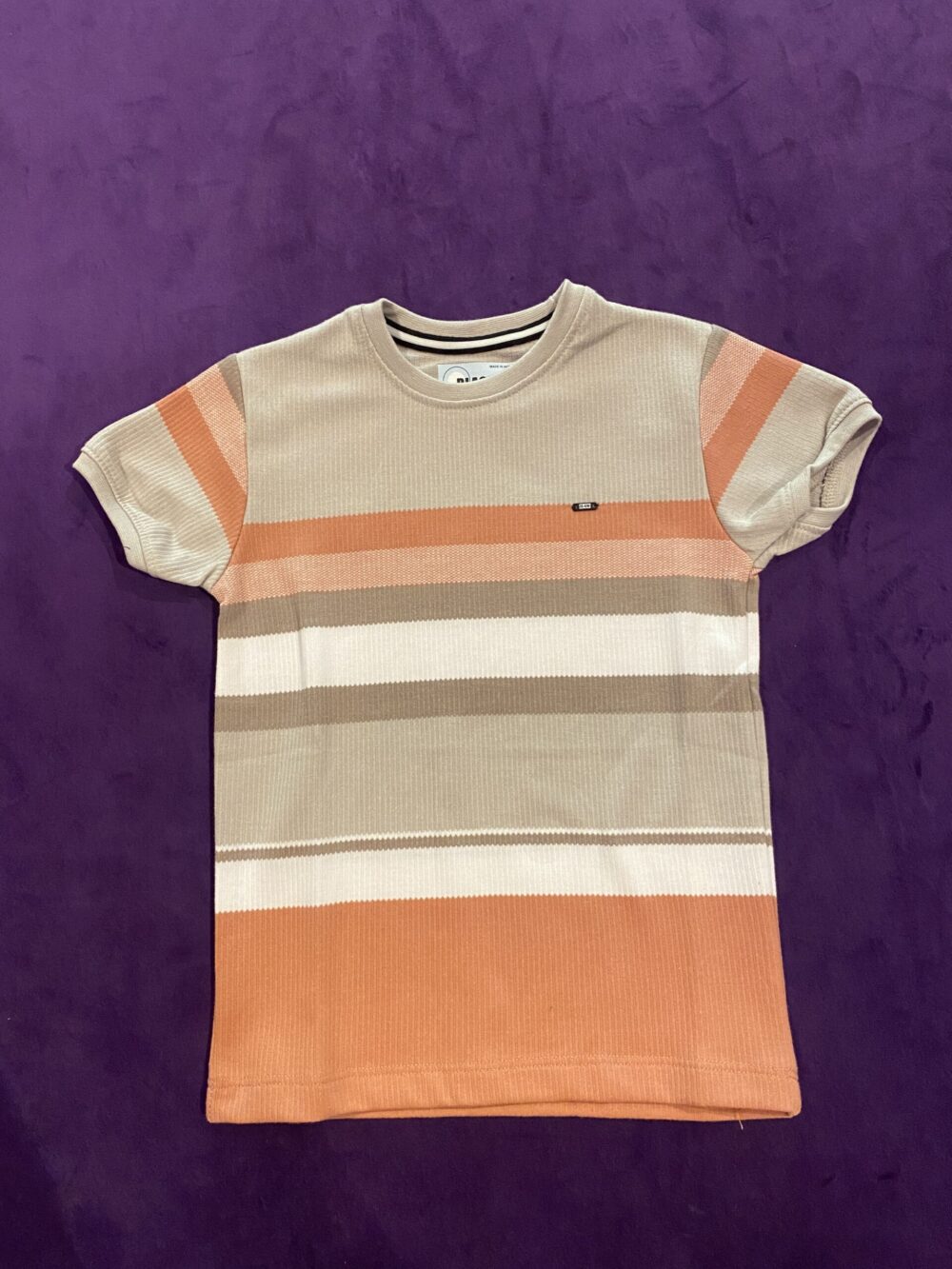 BLACK BOY STRIPES T-SHIRT RN - Image 4