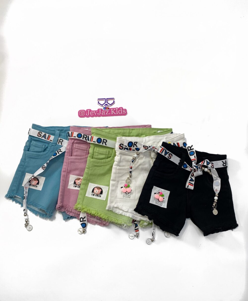 SAILOR DENIM SHORT (Grey) - Image 2