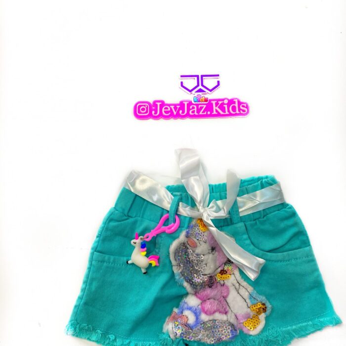 DENIM BLUE SHORT UNICORN