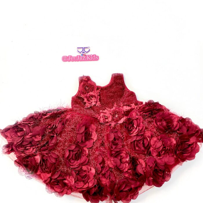 BABY DRESS WITH ROSES