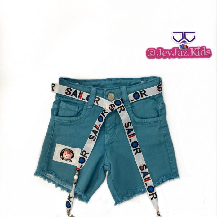 SAILOR DENIM SHORT (Blue)