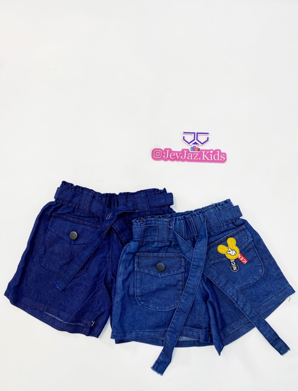 MICKY MOUSE DENIM SHORT (light) - Image 2