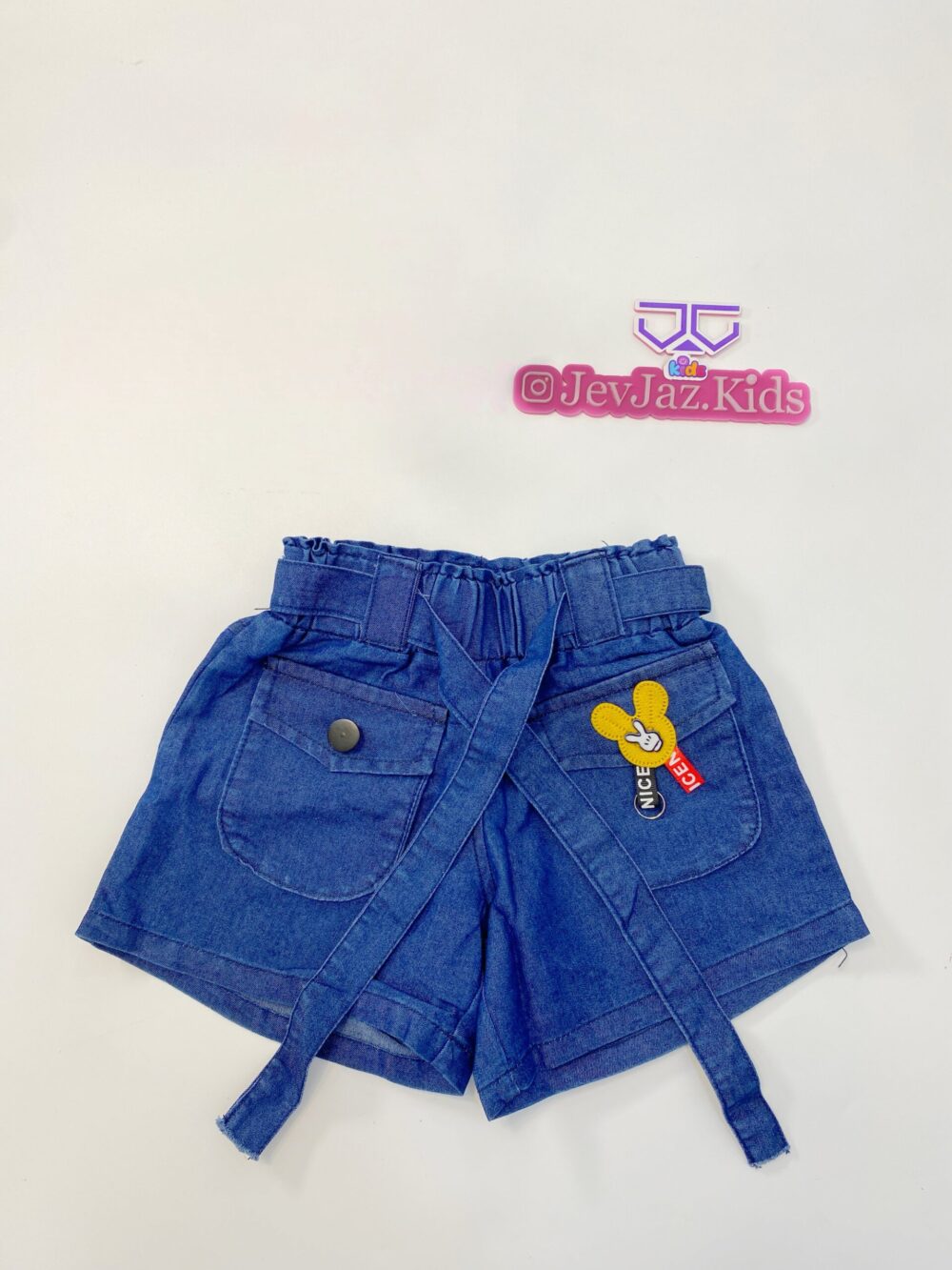 MICKY MOUSE DENIM SHORT (light)
