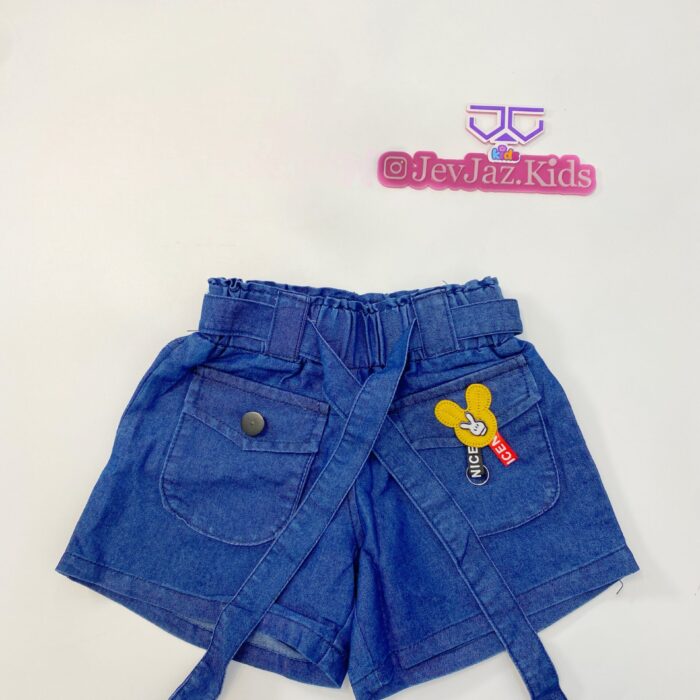 MICKY MOUSE DENIM SHORT (light)