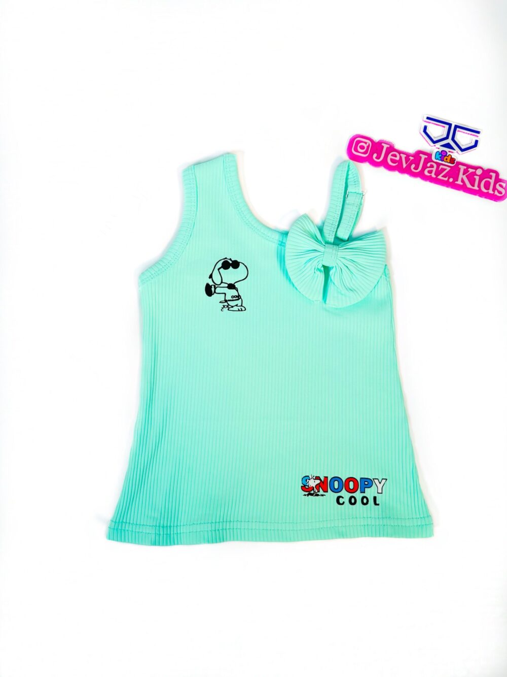 MICKY MOUSE MONO SLEEVE WITH SIDE BOW (Mint)