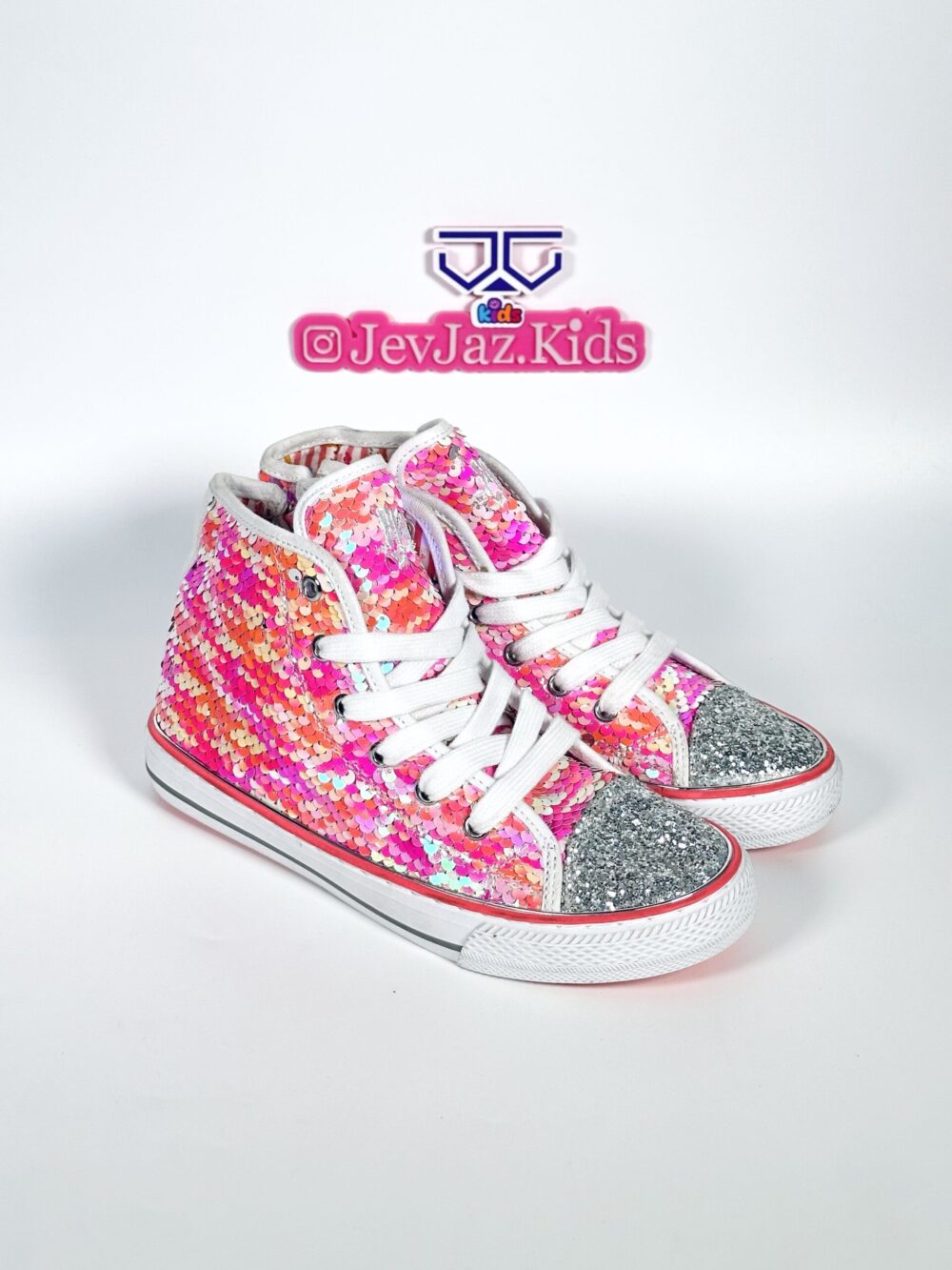 PRIMIGI (PINK SEQUINS) SIDE ZIP - Image 2