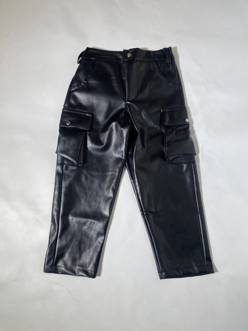 LEATHER CARGO PANT