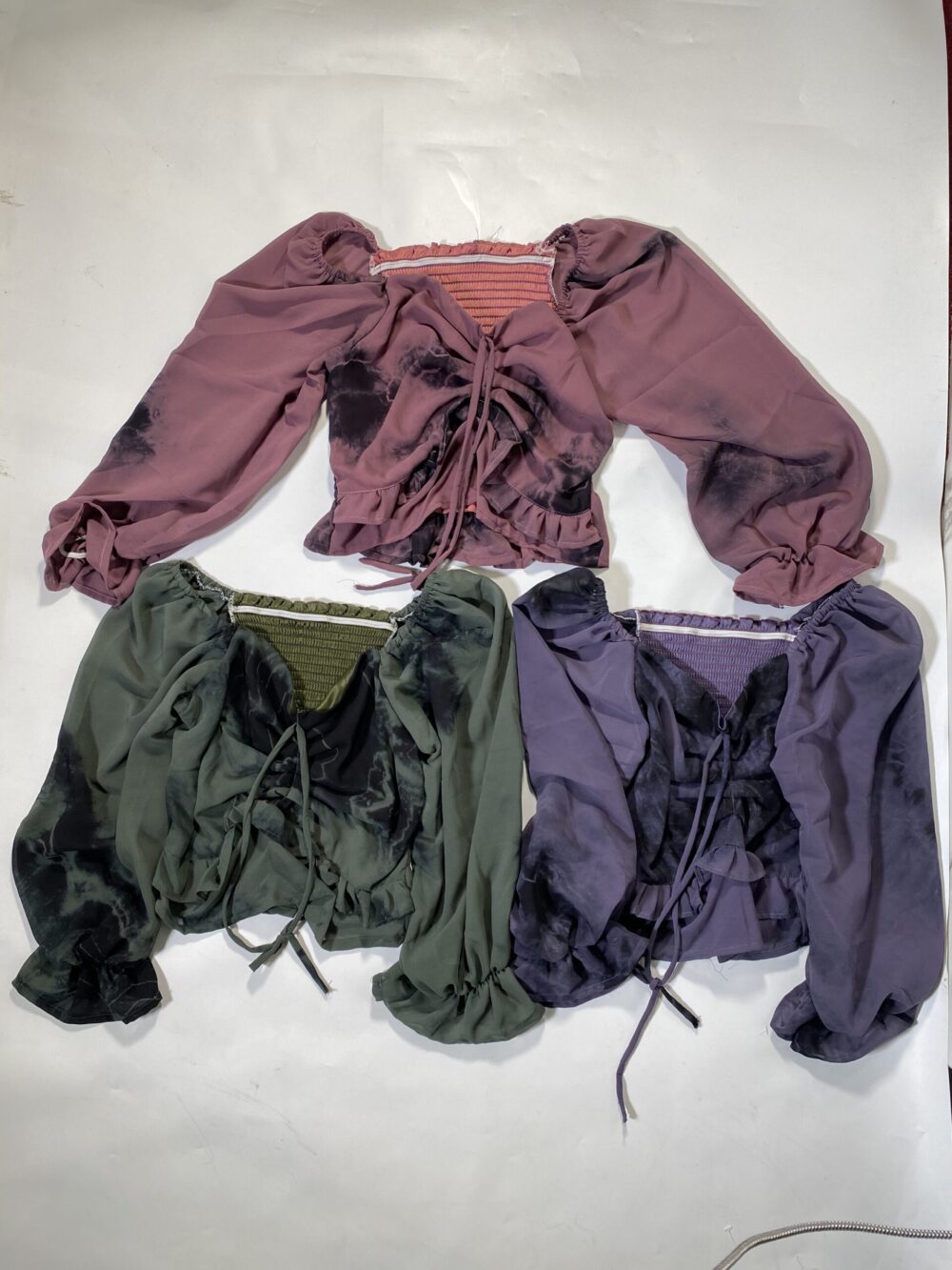 CHIFFON ADDIRE CROP TOP
