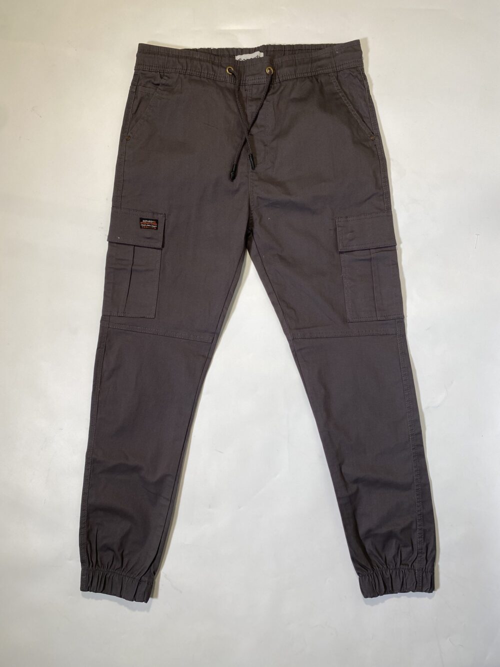 GREY CARGO PANTS