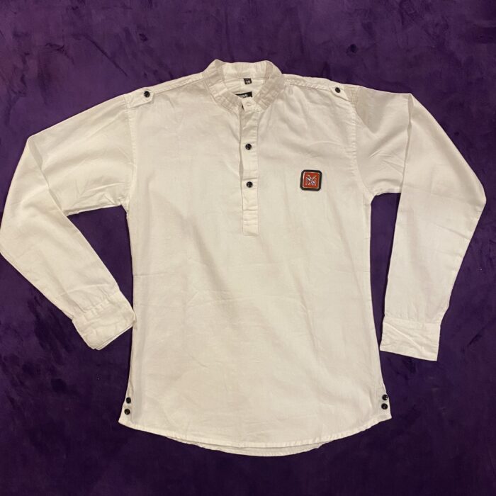 NATIONAL GEOGRAPHIC PLAIN WHITE LONG SLEEVE