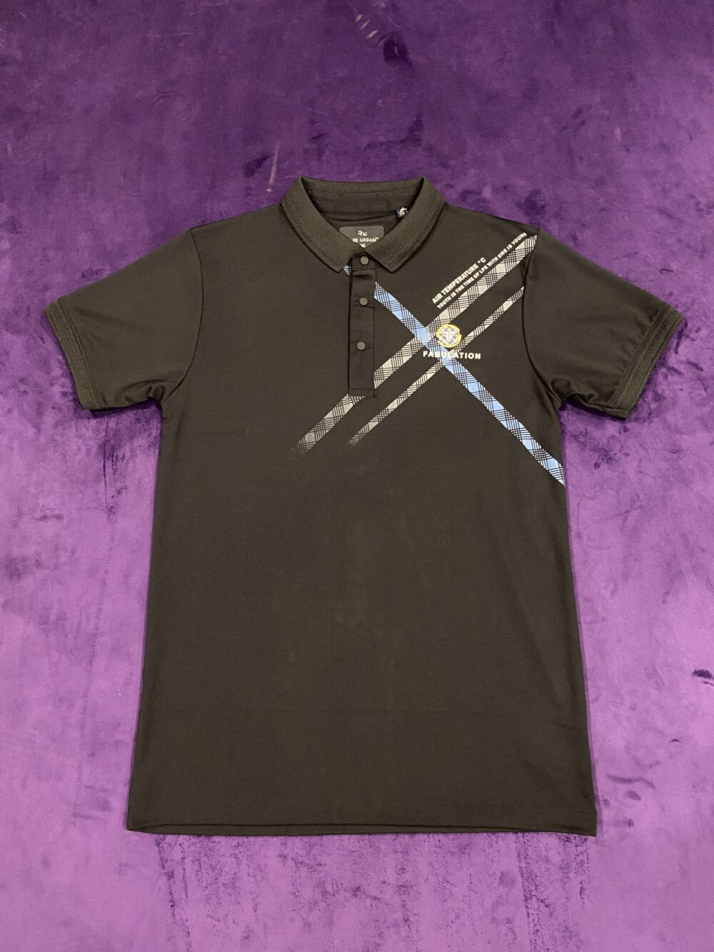 RARE URBAN BLACK POLO