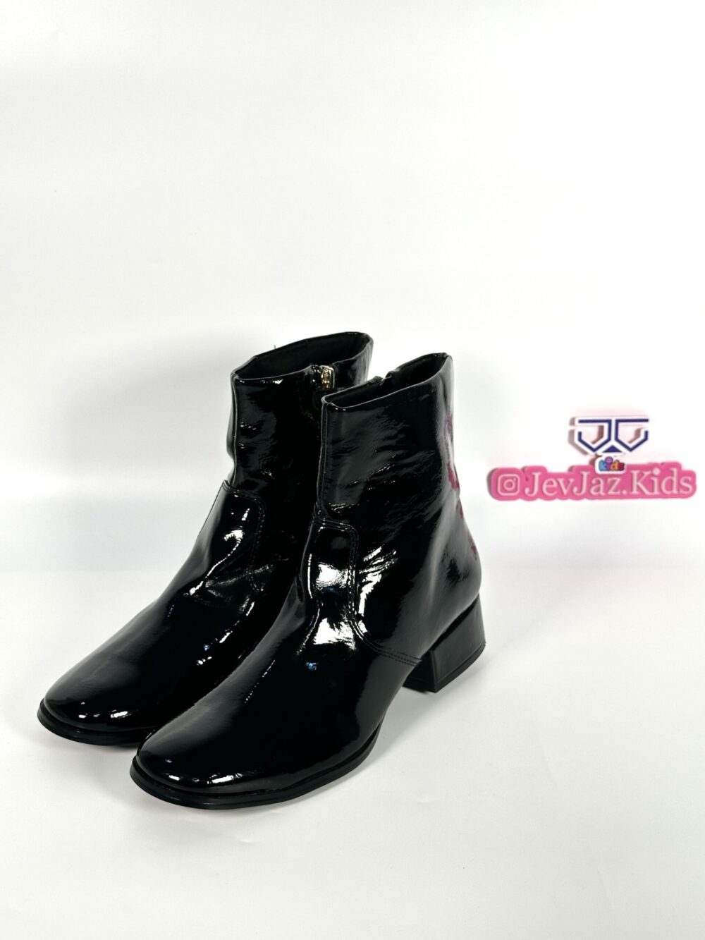 BLACK BOOT (NEXT) STAR-SIDE ZIP