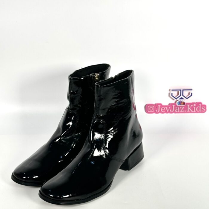 BLACK BOOT (NEXT) STAR-SIDE ZIP