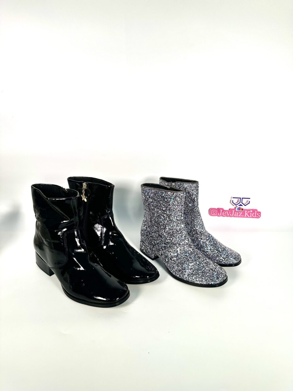 BLACK BOOT (NEXT) STAR-SIDE ZIP - Image 3