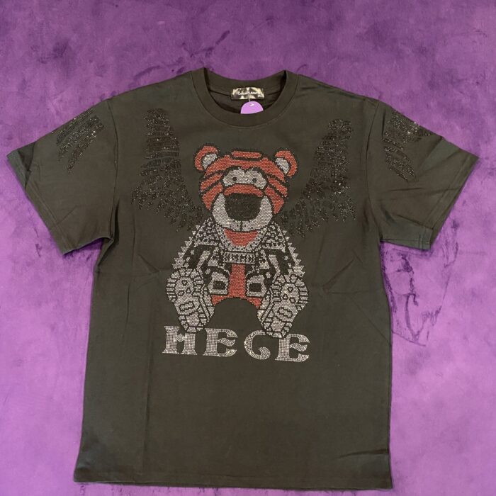 STONE BEAR T-SHIRT BLACK